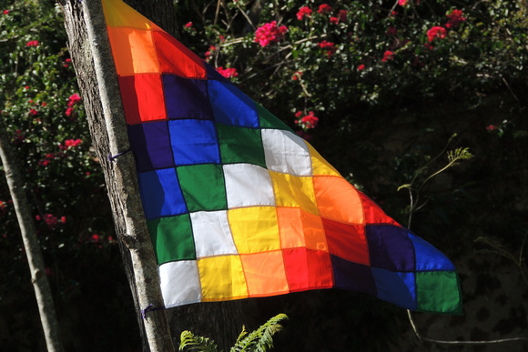 Mayan Flag of Many Colors